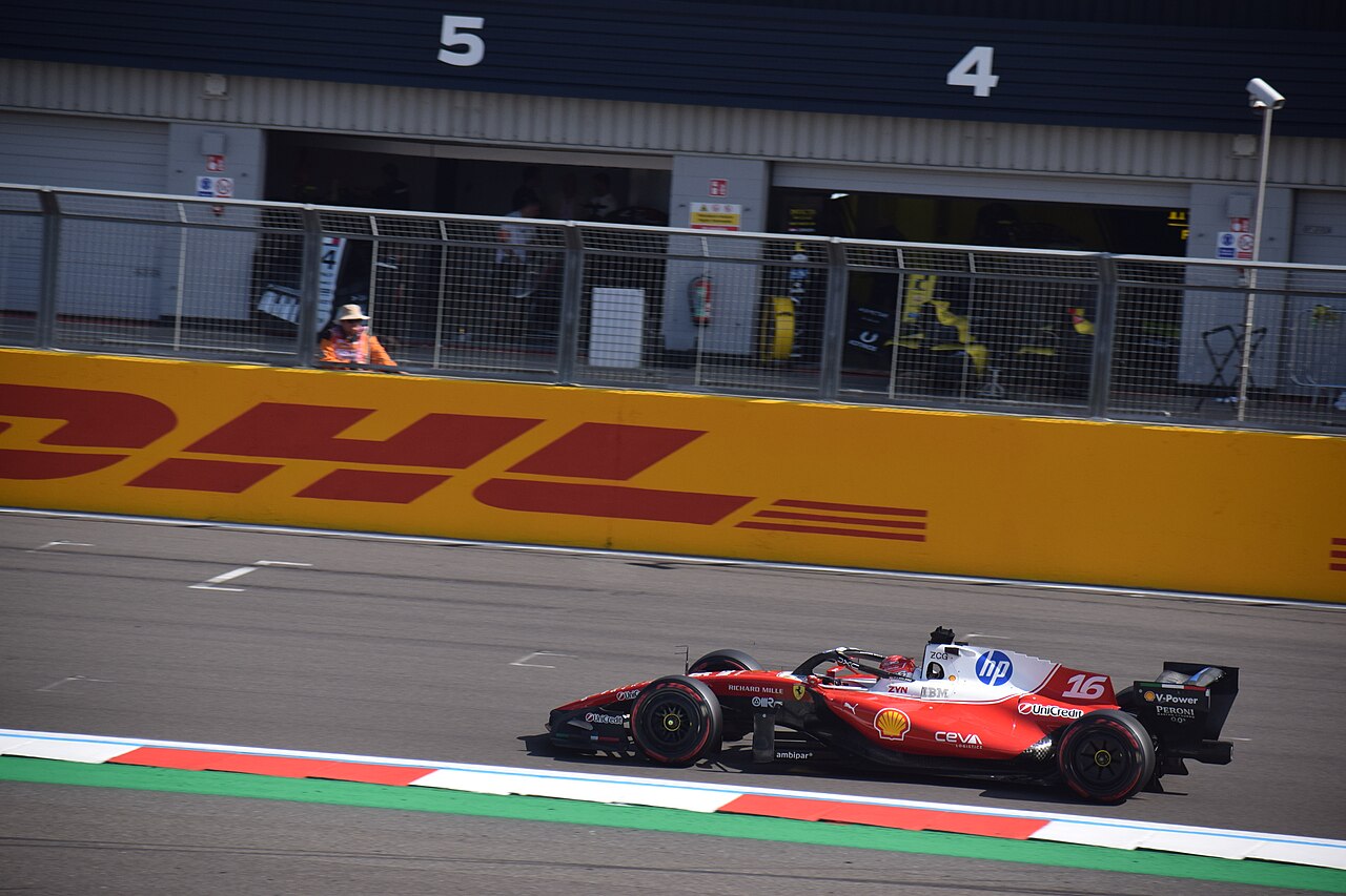 Charles Leclerc Ferrari F1 Car