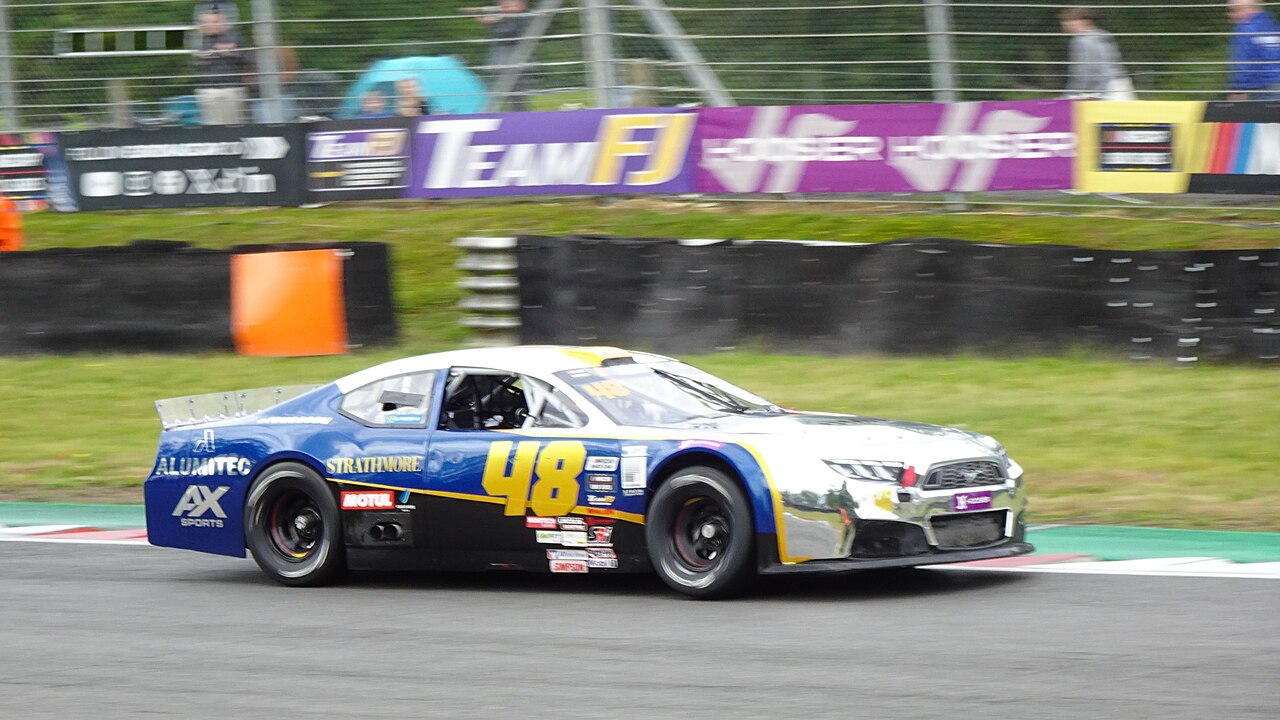 Nelson Piquet Jr. NASCAR Euro Series Warm-Up, Brands Hatch 2026