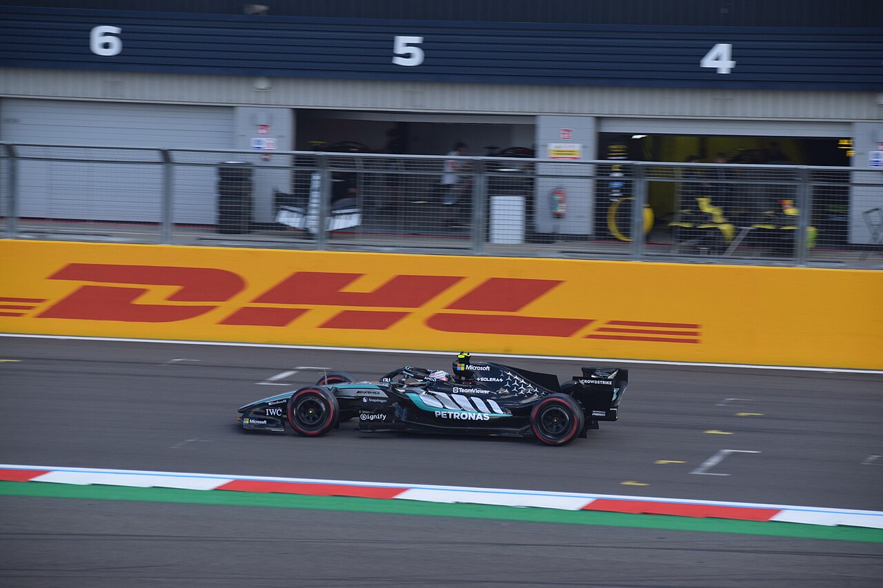 Kimi Antonelli Mercedes F1 Car