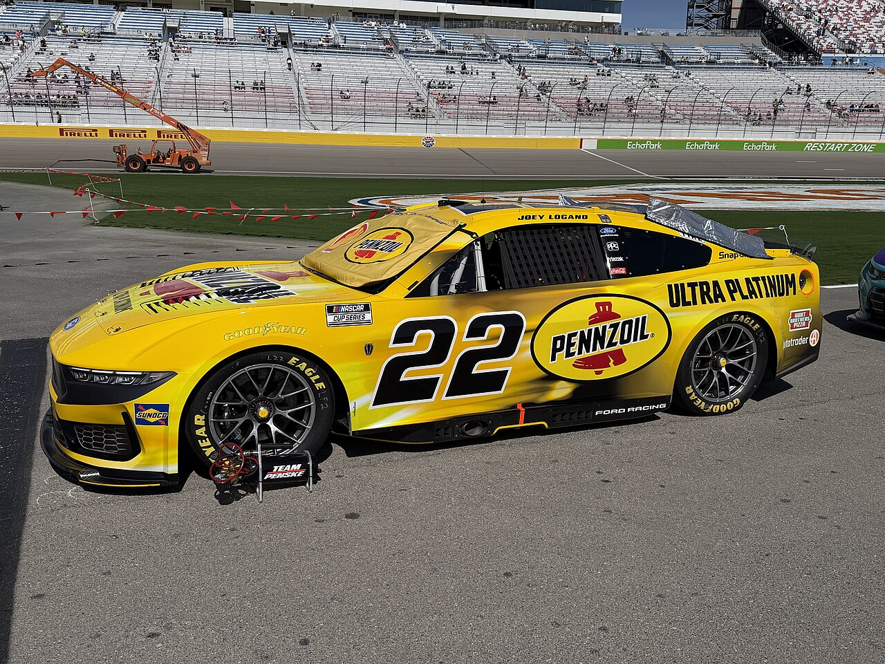 Joey Logano (illusztráció)