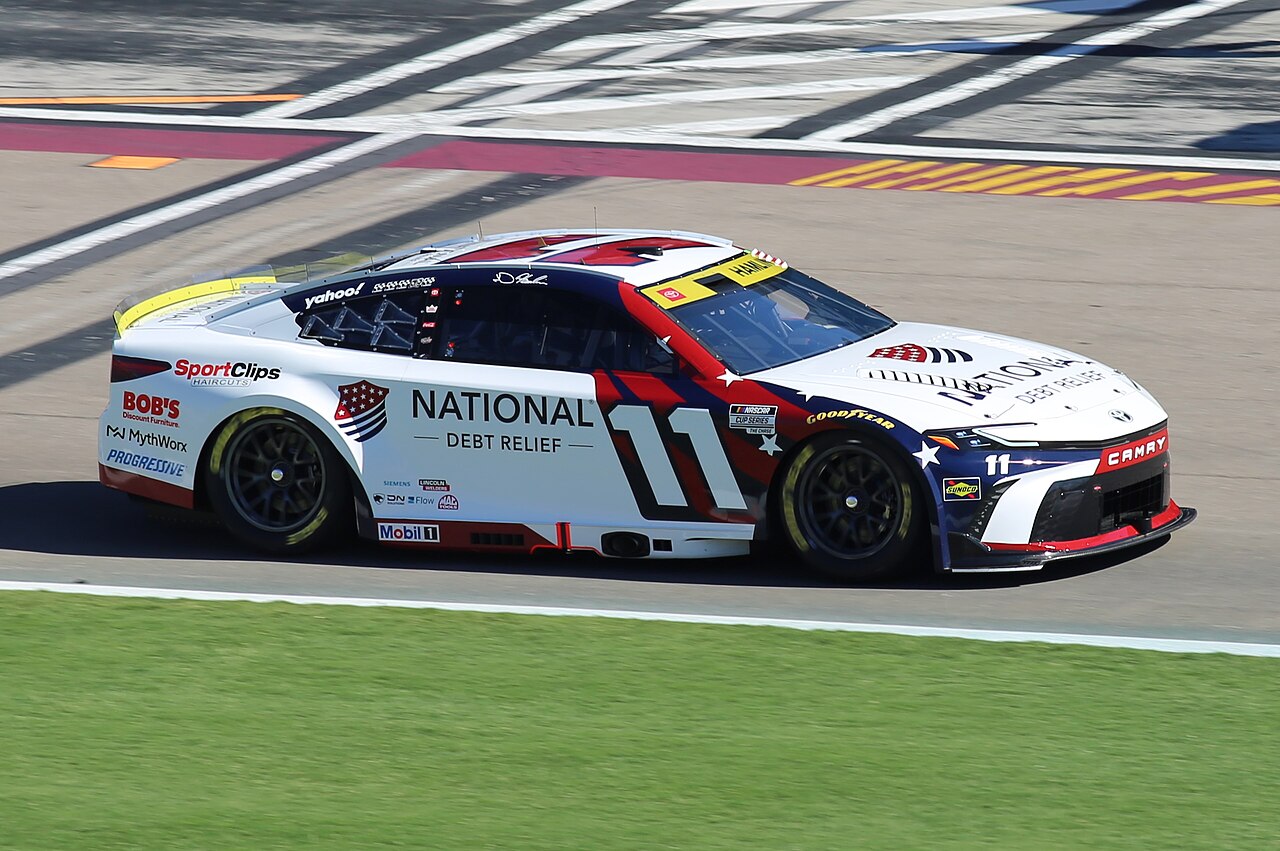 Denny Hamlin – Hamlin nyolcadik lett Talladegában, és a Next Gen autót is bírálta