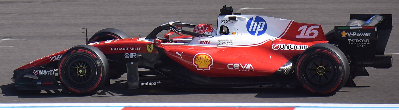 Charles Leclerc Ferrari F1 Car (55383878083) (cropped)