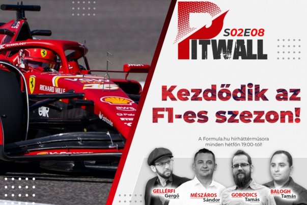 Pitwall: Versenybe száll az F1-es szezon!