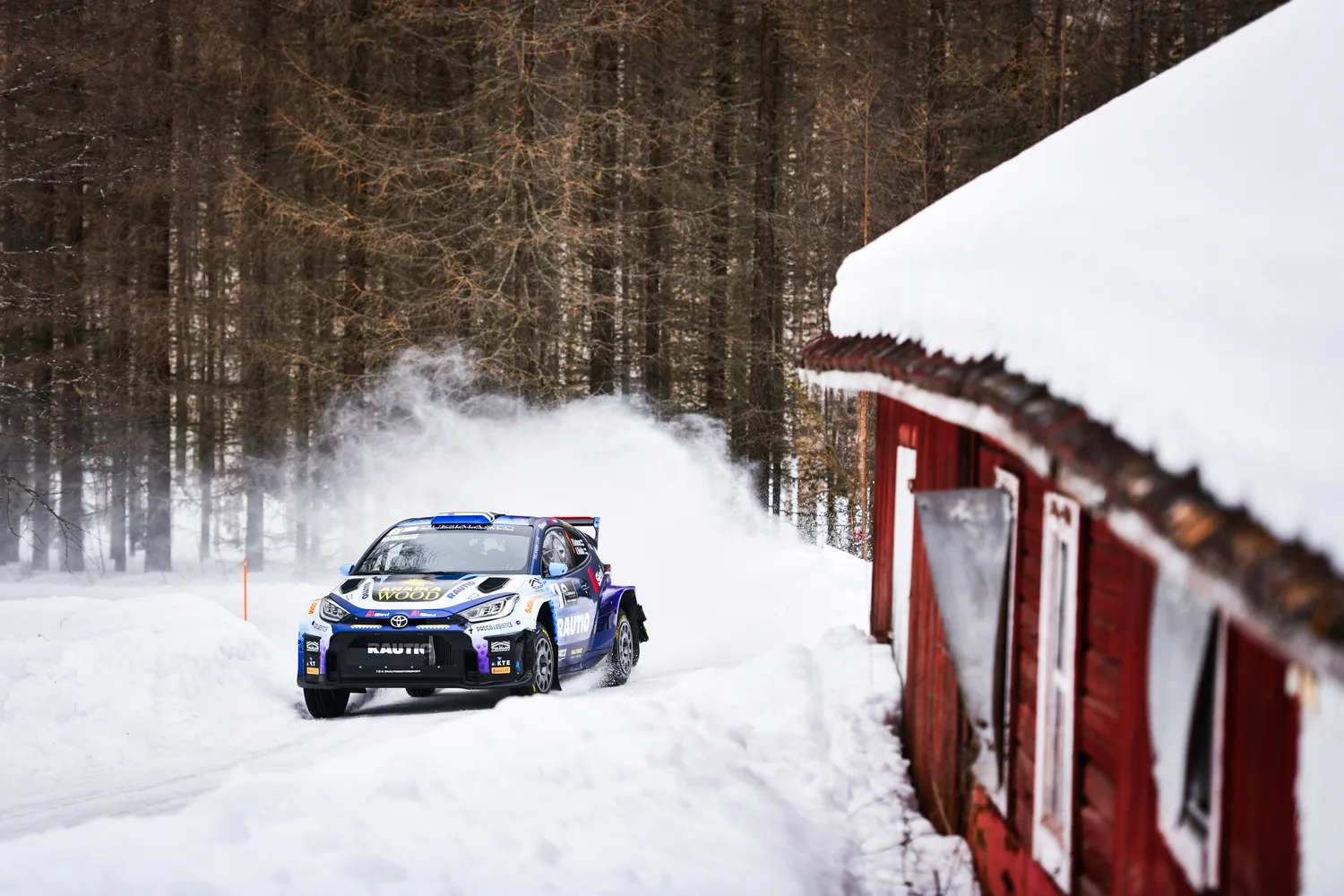 A WRC3 címvédője továbbra is tarol a Finn Rally Bajnokságban