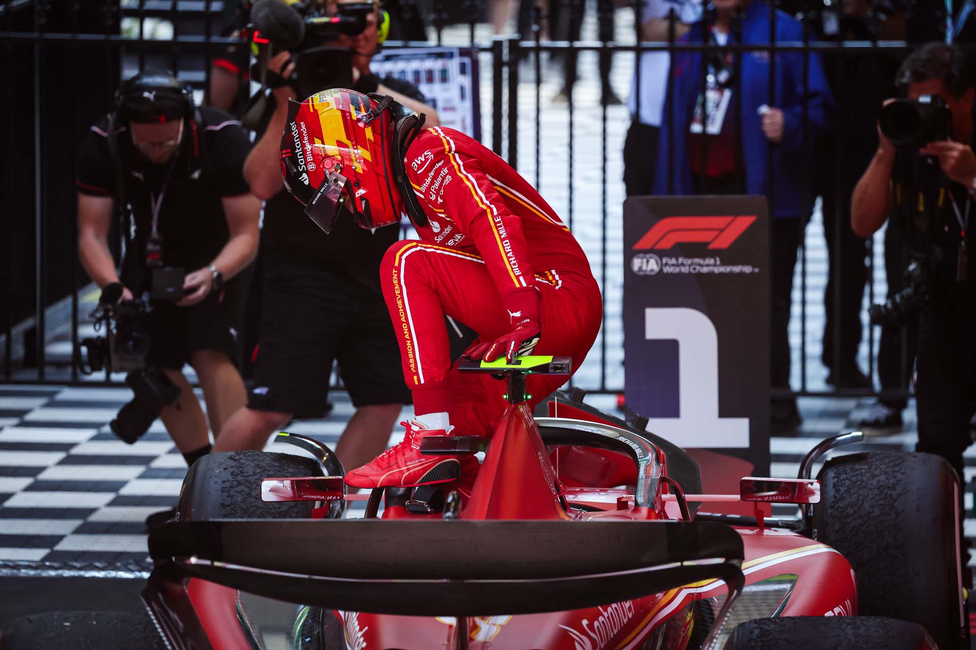 Sainz lenyűgöző teljesítményét dicséri a Ferrari-főnök