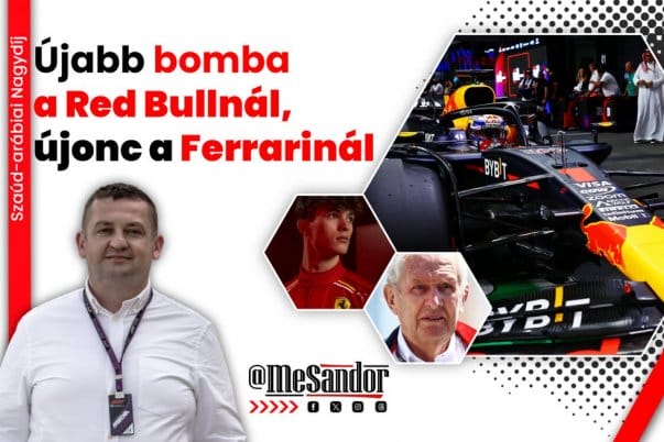 Helyszíni: Újabb bomba a Red Bullnál, újonc a Ferrarinál