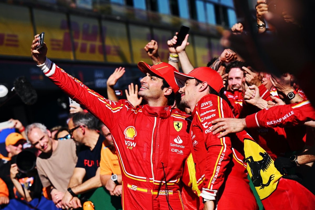 Sainz hihetetlen győzelme: a Ferrarinál senki sem számított rá