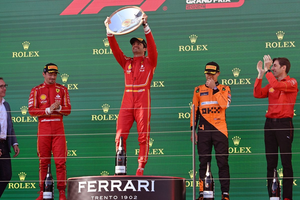 A Ferrari pilótái érezték a győzelem közeledtét az Ausztrál Nagydíjon