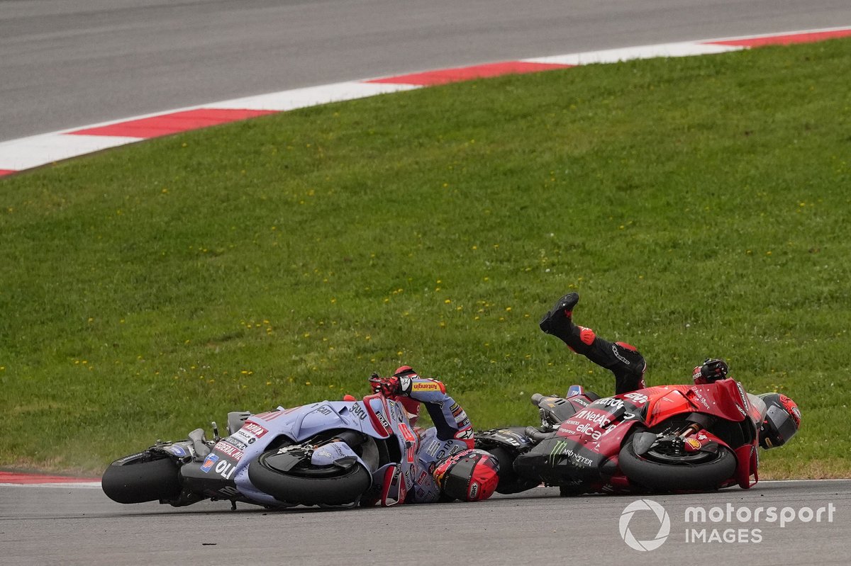 Ducati: Bagnaia és Marquez incidense „Nagyon sajnálatos