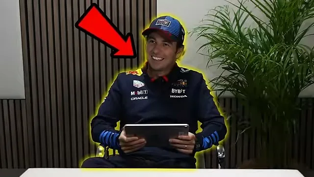 A Red Bull versenyzőivel játszva: Pérez elveszti önmagát anagrammák tengerében!