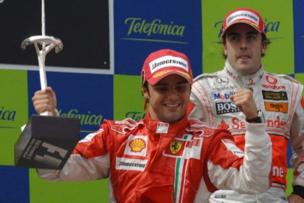 Az Alonso és Massa csatája a Forma-1 világbajnoki címért