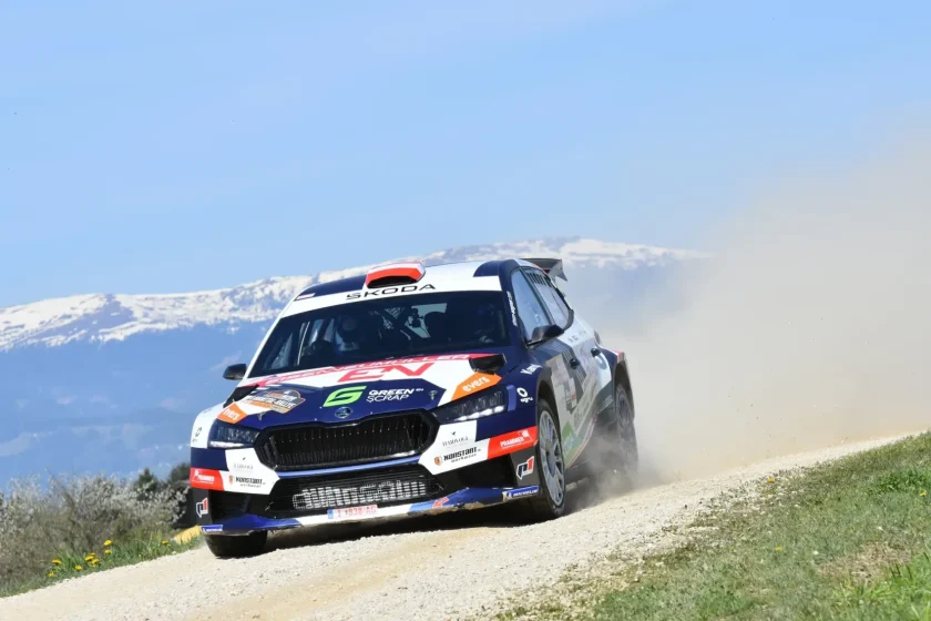 Simon Wagner remekül indulna az ERC-szezonban a V-Híd Rally Hungaryn