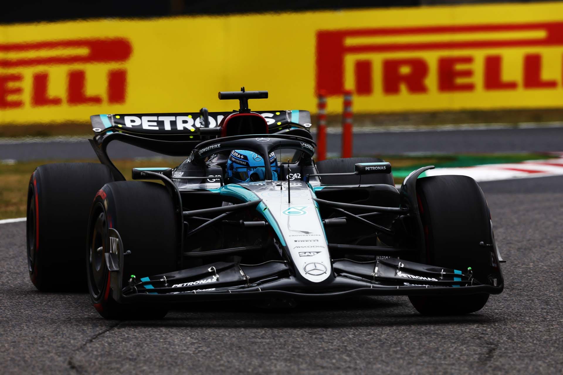 A Mercedes leszorítóerővel felveszi a versenyt a köridők ellen az F1-ben