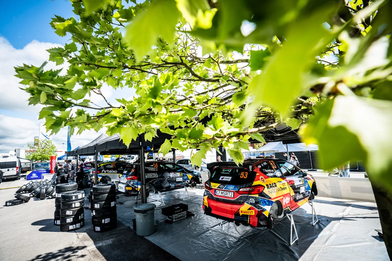 Junior WRC versenyzők tiszteletüket teszik a Horvát Rallyn