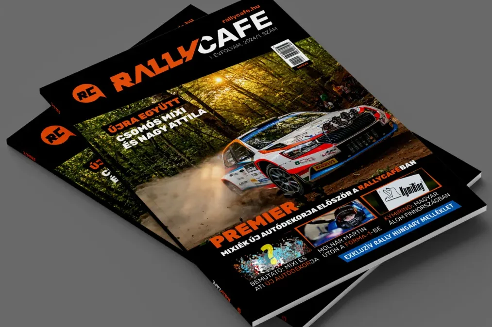 A Rallycafe magazin visszatér: Hazán szerte kapható lesz a hétvégétől!