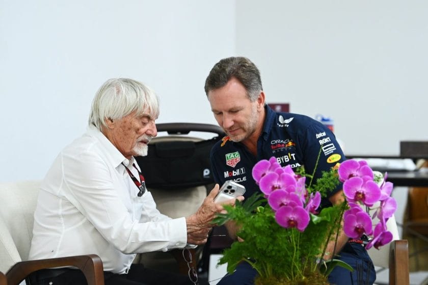 Bernie Ecclestone győztes az Adrian Christian Horner és Sergio Perez közti fogadásban