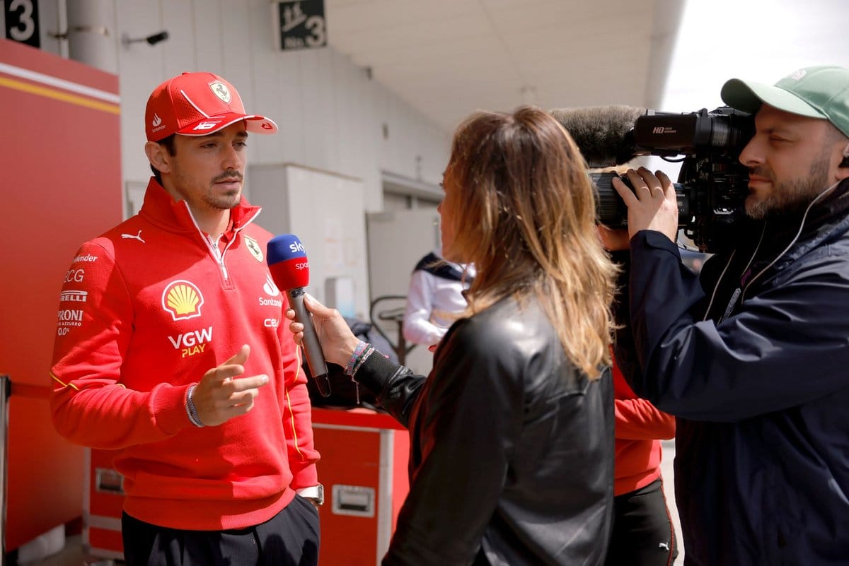 Leclerc elégedett Sainz mögötti teljesítményével a versenyen