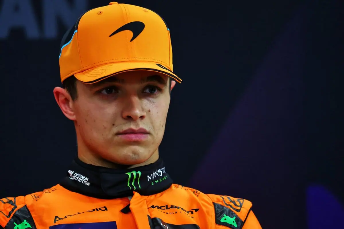 A két Red Bull meglepő közeliségére reagálva Norris