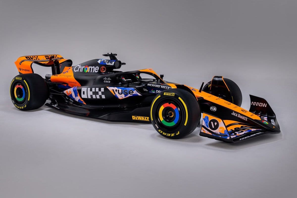 A McLaren lenyűgöző festéssel készül a Japán Nagydíjra