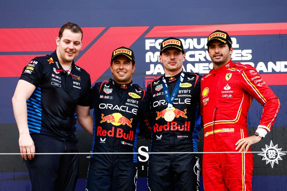 Sainz szerint a Red Bull megverhetetlen az idény első harmadában