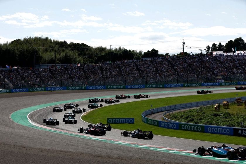 Az F1-es csapatoknak Szuzukában nincs hova bújniuk a küzdelem elől