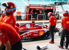 A Ferrari az új fejlesztéseket a pályán teszteli