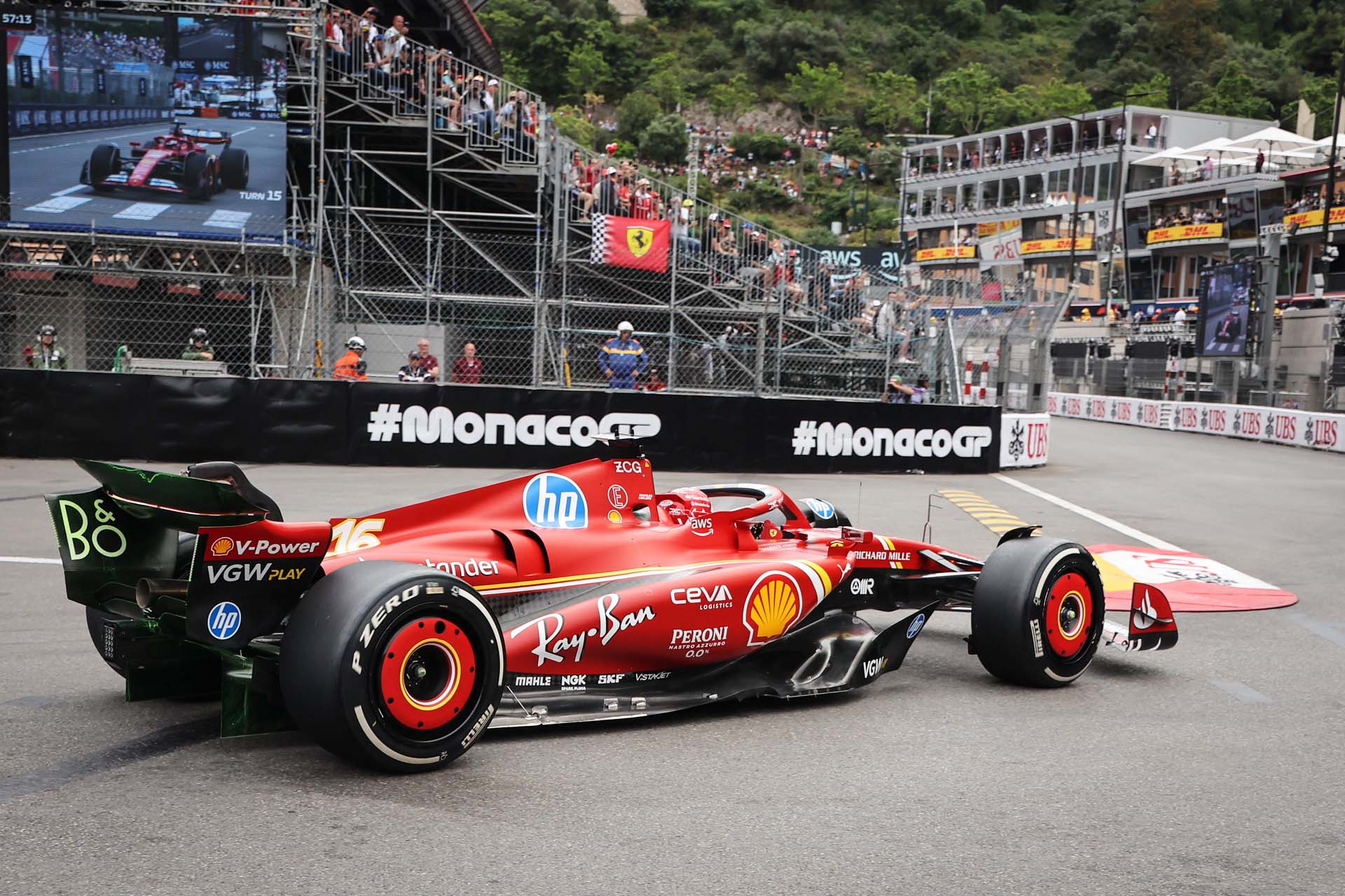 Leclerc király a pole-ban, Verstappen csak 6. Monacóban: a versenyösszefoglaló