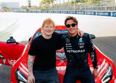 Ed Sheeran balesetelk, Russell mellett izzadtan szállt ki az Aston Martinból