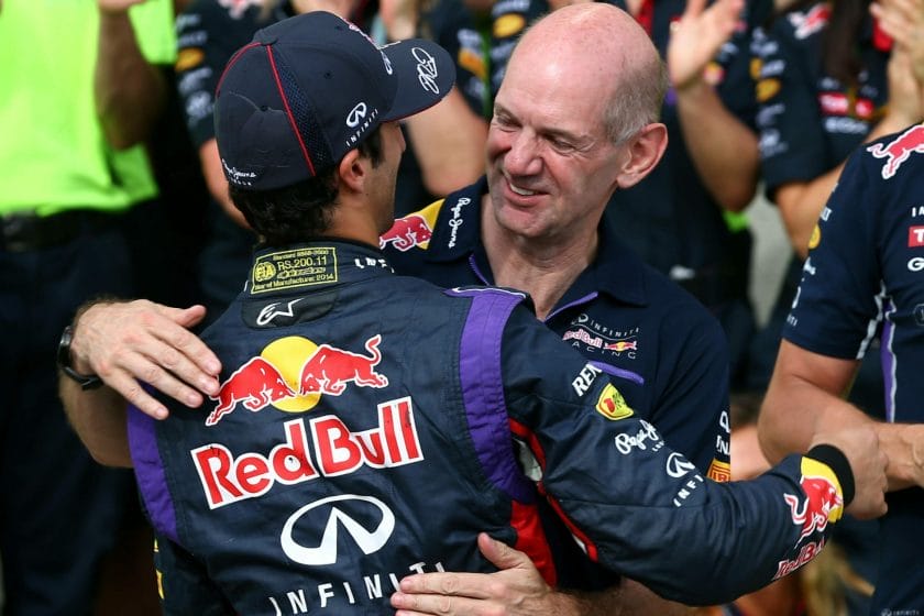 A Red Bull legendája: egykori versenyzői még mindig áradoznak a Newey-ról