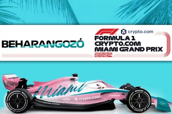 F1-es Világszenzáció: Első alkalommal zajlik majd a Miami Nagydíj!