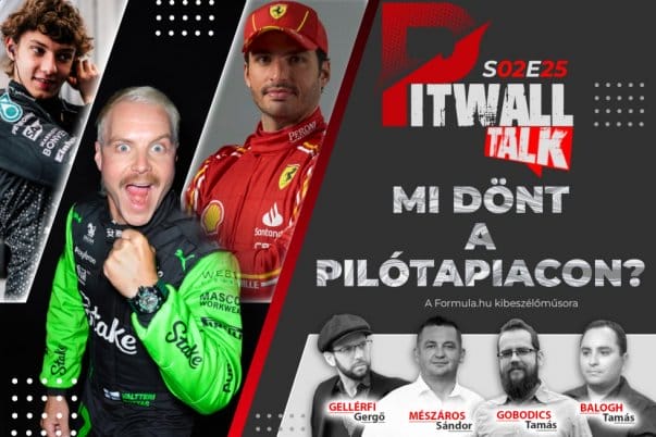 „A Pitwall kulisszái: Az F1-es pilótapiacon hozott döntések”