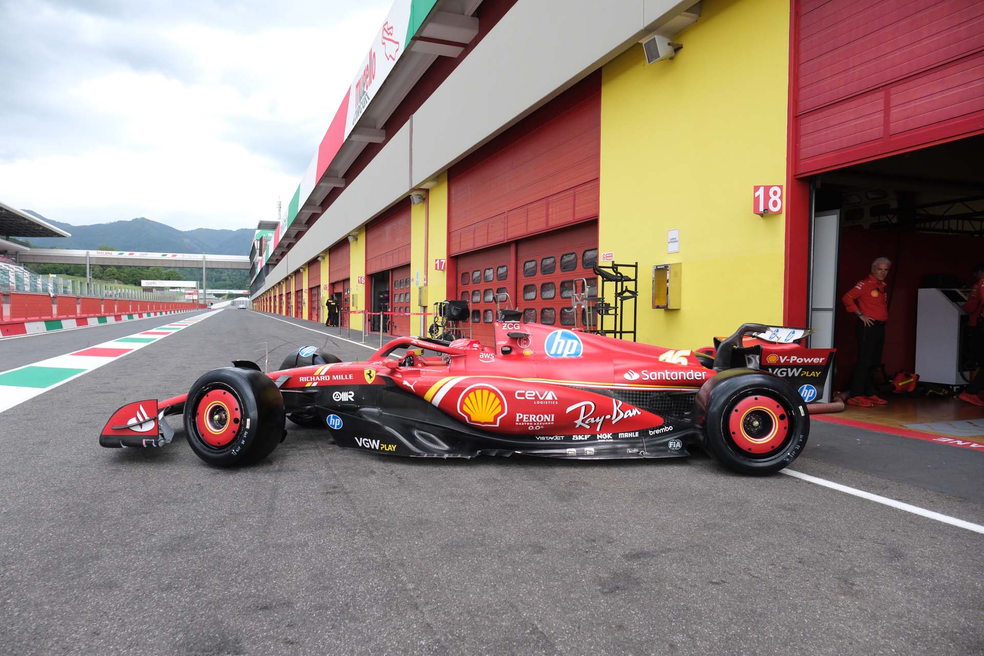 Leclerc tesztelése a Pirellivel folytatódik Mugellóban