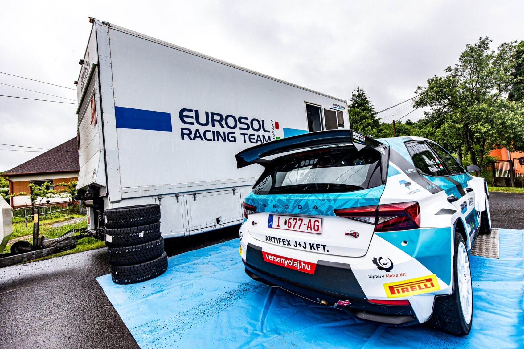 A Német Motorsport új kihívásokkal néz szembe a Mecsek Rallyn a győzelemért folytatott csatában