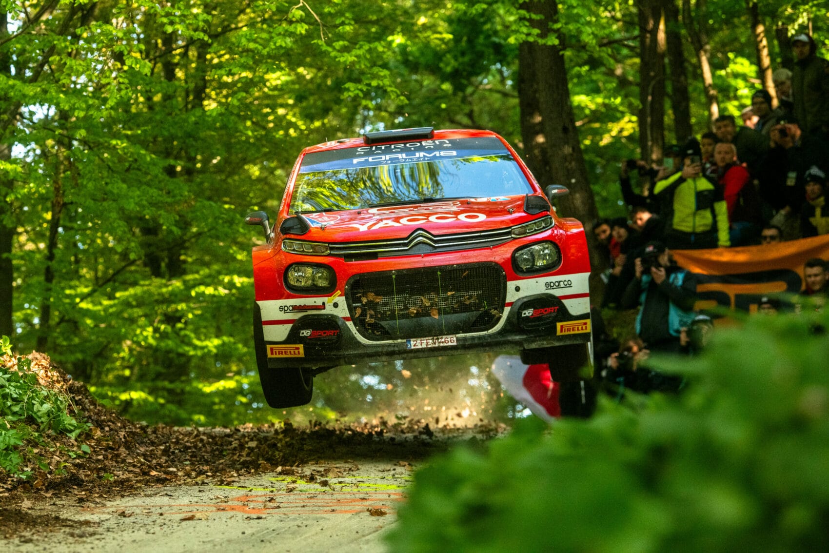 A WRC2 Bajnokság vezetője, Yohan Rossel pihenésre indul