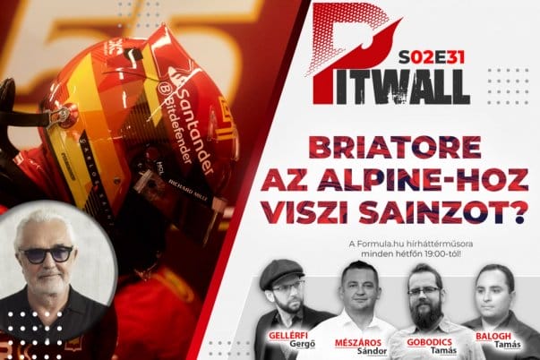 Lehetséges csapatváltás a Forma-1-ben: Briatore tervezi Sainz áthelyezését az Alpine csapathoz