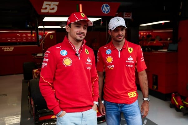 Sainz és Leclerc: Folytatódik a csatározás a pályán