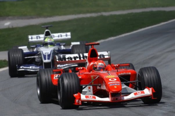 A Williams csapat célkeresztjében: Michael Schumacher megnyerése