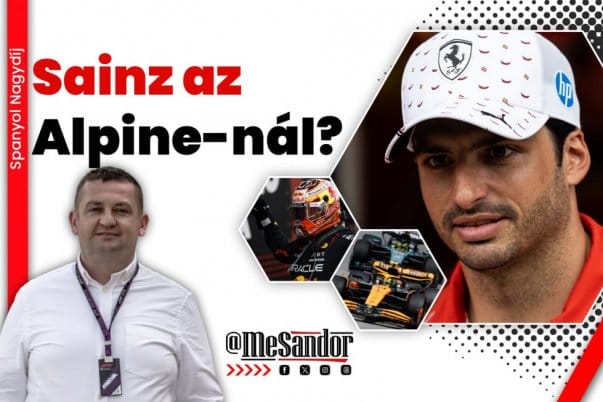 Átigazolás pletykák: Sainz ideiglenesen az Alpine csapatnál?