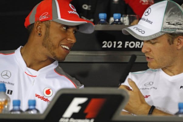 Hallatlan botrány a Forma-1-ben: Rosberg dühbe gurult Hamilton miatt