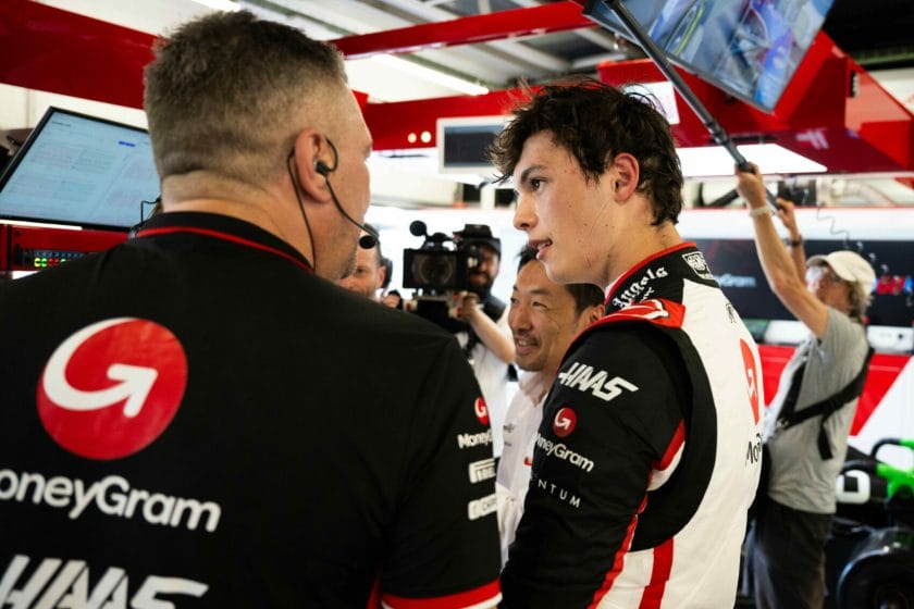 A Haas csapat megszerezte Bearmant a 2025-ös szezonra