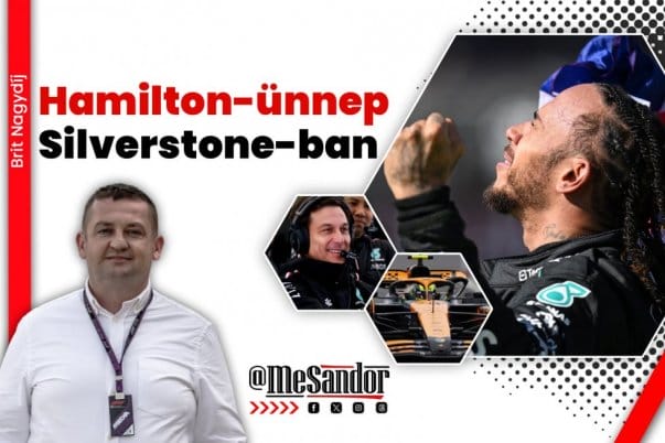 A Hamilton-ünnep ezüst kőringben: Silverstone-ban zajlottak a dicsőséges események
