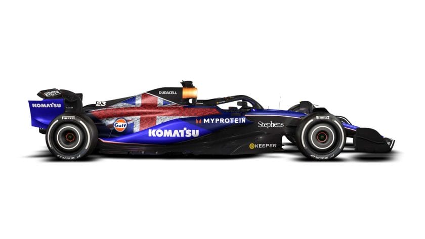 Williams autói különleges fényezést kapnak Silverstone-ban