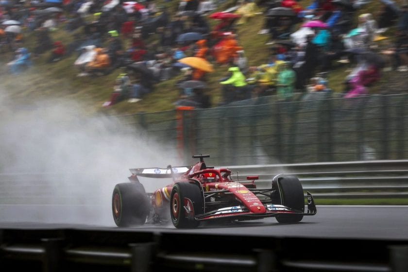 Az esős Spa versenye: Leclerc megállíthatatlan, Verstappen és Pérez hatalmas hajrát hozott