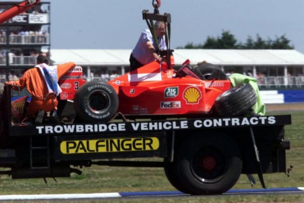 Az F1-Archív felfedi: Fékhiba miatt történt Schumacher balesete