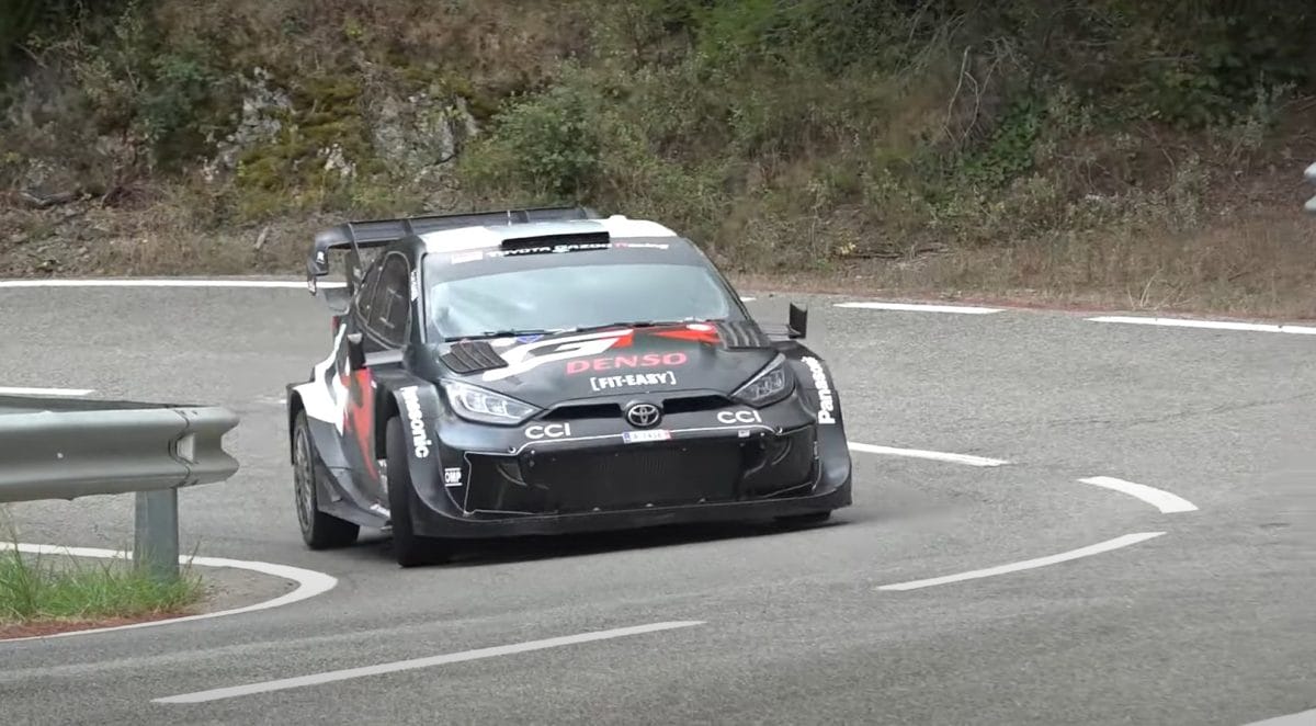 Elfyn Evans a Hankook gumijait tesztelte Spanyolországban (videó)