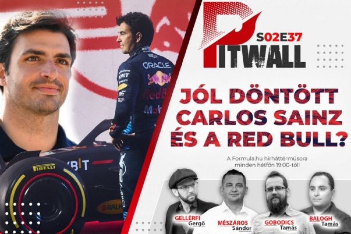 A Pitwall Bírálja Sainz és a Red Bull Döntését