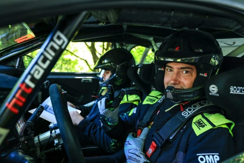 Kitűnő teljesítményt nyújtott Herczig Patrik a Barum Rally tesztjén