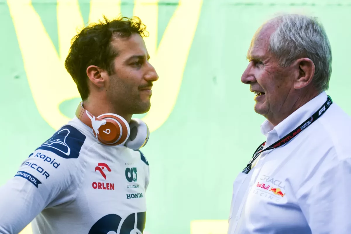 Marko ismét lecsapott, ezúttal Ricciardo kapta meg tőle a magáét