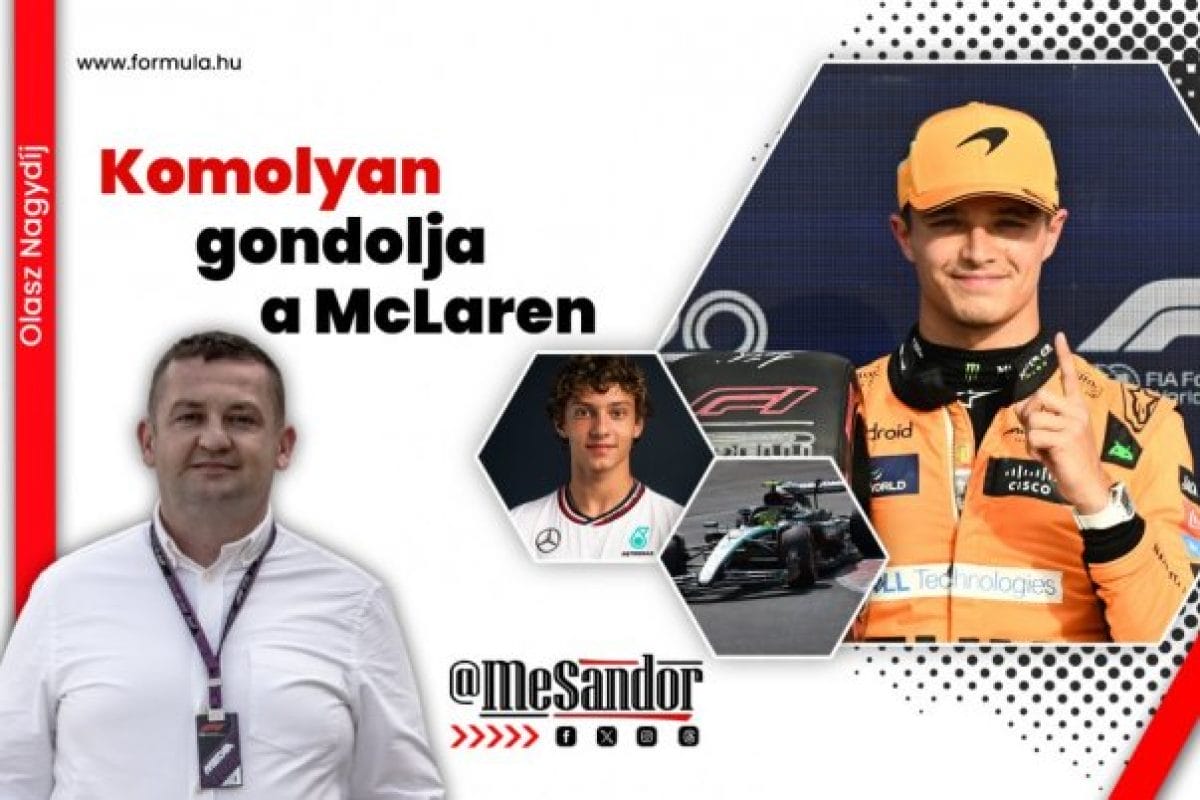 Helyszíni: Komolyan gondolja a McLaren