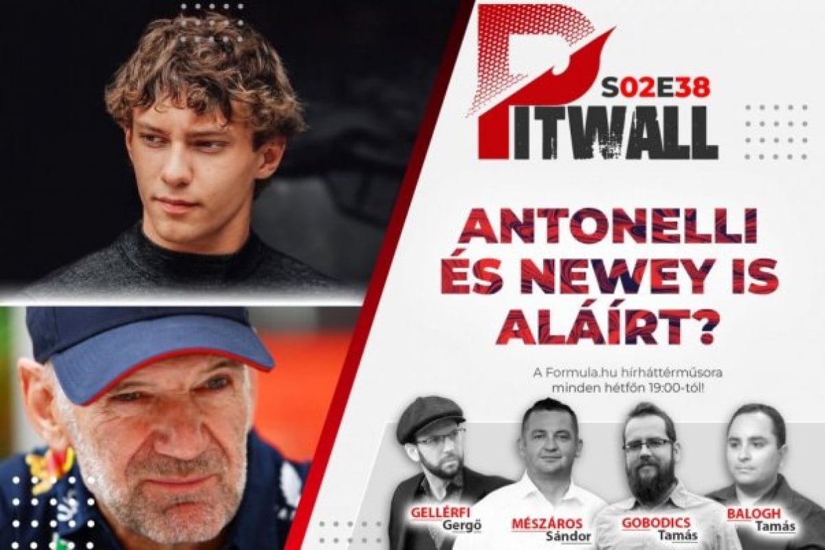 Pitwall: Antonelli és Newey is aláírt?